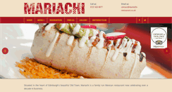 Desktop Screenshot of mariachi-restaurant.co.uk